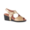 Hirica nu pieds sandales caroline beige