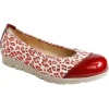 Houcke ballerines 77310 kb rouge