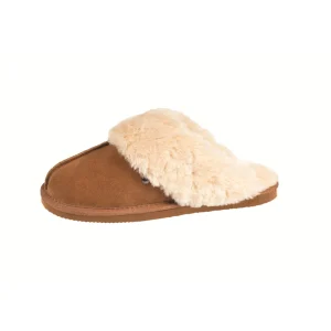 Isotoner chaussons 97282 camel