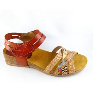 Jordana nu pieds sandales 2959 marron