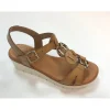 Jordana nu pieds sandales 2323 marron