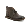 Kickers chaussures a lacets clubey marron