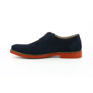 Kickers chaussures a lacets mandam marine
