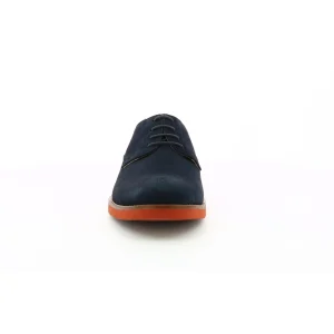 Kickers chaussures a lacets mandam marine