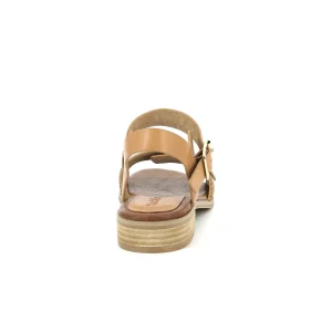 Kickers nu pieds sandales bucidi camel