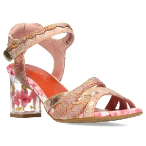 Laura vita nu pieds sandales lucieo 05 corail