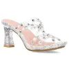 Laura vita nu pieds sandales nino 06 blanc argent