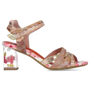 Laura vita nu pieds sandales lucieo 05 corail