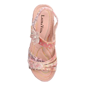 Laura vita nu pieds sandales jacdiso 03 violet