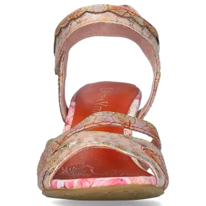 Laura vita nu pieds sandales lucieo 05 corail