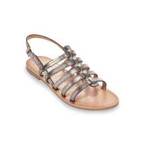 Les tropeziennes nu pieds sandales hikano noir