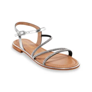 Les tropeziennes nu pieds sandales hoctavy argent