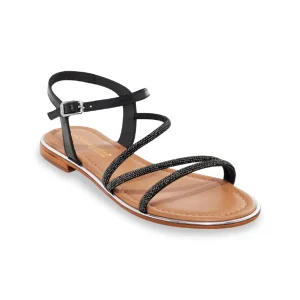 Les tropeziennes nu pieds sandales hoctavy noir
