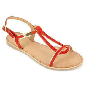 Les tropeziennes nu pieds sandales habuc corail