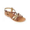 Les tropeziennes nu pieds sandales hapax marron