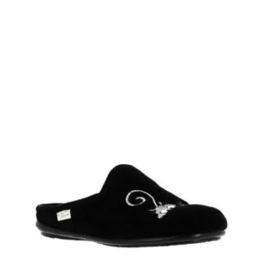Maison de l espadrille chaussons 9006 6 noir