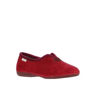 Maison de l espadrille chaussons derby ouvert bordeaux
