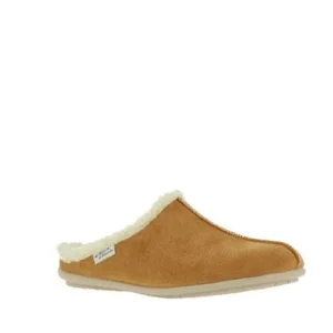 Maison de l espadrille chaussons mule unie cuir