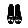 Maison de l espadrille chaussons ballerine mouton rouge