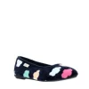 Maison de l espadrille chaussons ballerine nuage marine
