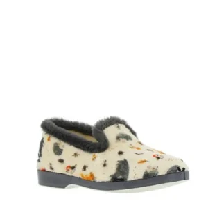 Maison de l espadrille chaussons 7649 6 gris