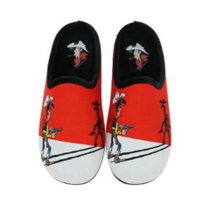 Maison de l espadrille chaussons l19 6 rouge