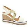 Mamzelle nu pieds sandales rikel ecru