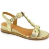 Mamzelle nu pieds sandales oleta or