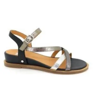 Mamzelle nu pieds sandales  noir