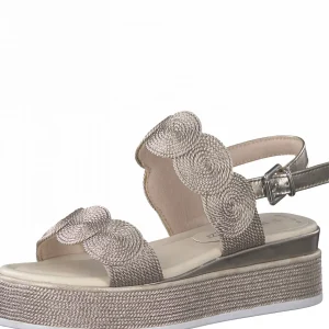Marco tozzi nu pieds sandales 28760 rose