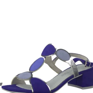 Marco tozzi nu pieds sandales 28230 20 bleu
