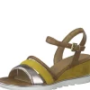 Marco tozzi nu pieds sandales 28724 20 jaune
