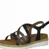 Marco tozzi nu pieds sandales 2841226 noir
