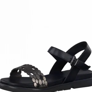 Marco tozzi nu pieds sandales 28405 noir