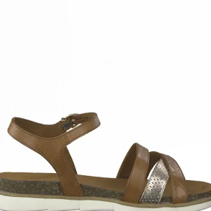 Marco tozzi nu pieds sandales 28410 28 marron