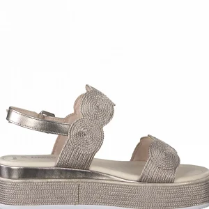 Marco tozzi nu pieds sandales 28760 rose