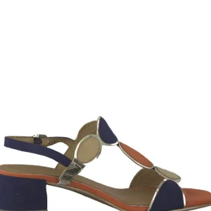 Marco tozzi nu pieds sandales 28230 20 marine multicouleurs