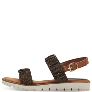 Marco tozzi nu pieds sandales 28602 42 marron multicouleurs