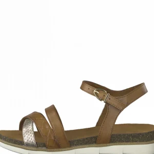 Marco tozzi nu pieds sandales 28410 28 marron