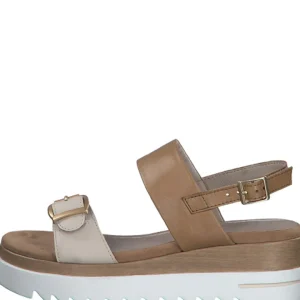 Marco tozzi nu pieds sandales 28717 20 beige