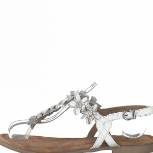 Marco tozzi nu pieds sandales 2814826 blanc