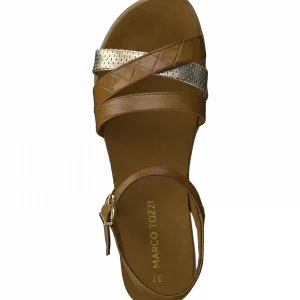 Marco tozzi nu pieds sandales 28410 28 marron