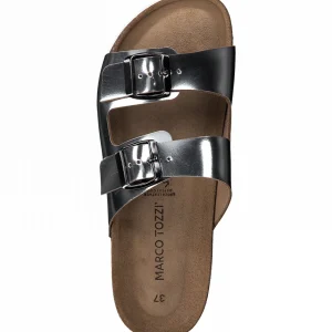 Marco tozzi nu pieds sandales 2740526 argent