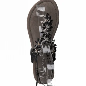 Marco tozzi nu pieds sandales 2814826 noir