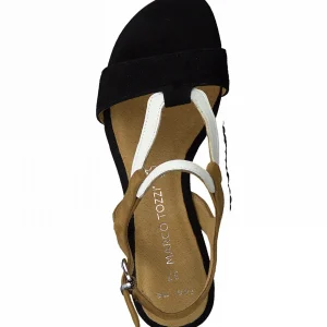 Marco tozzi nu pieds sandales 2835226 marron
