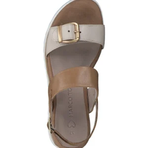 Marco tozzi nu pieds sandales 28717 20 beige