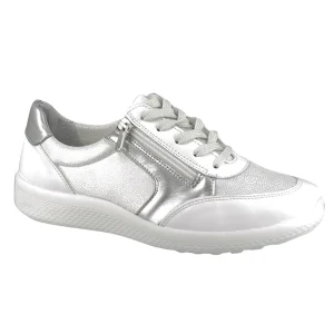 Mediloi baskets kira 01 blanc argent