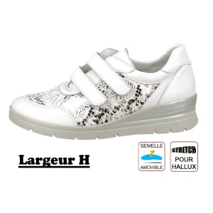 Mediloi baskets ml luna 21 blanc argent