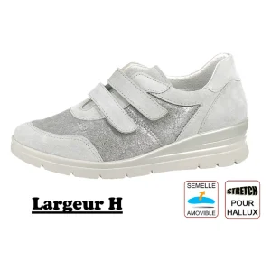 Mediloi baskets ml luna 21 blanc argent