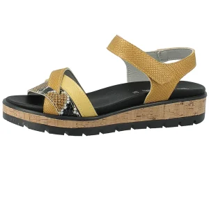 Mediloi nu pieds sandales ml mia.19 jaune